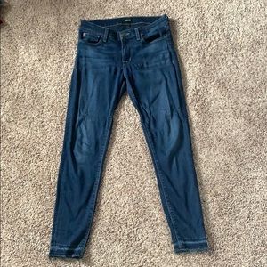 Hudson dark denim skinny jeans